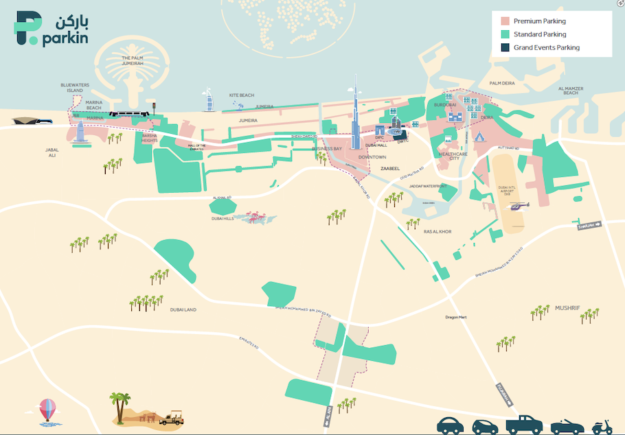 Dubai: Variable parking tariff policy to take effect by March 2025